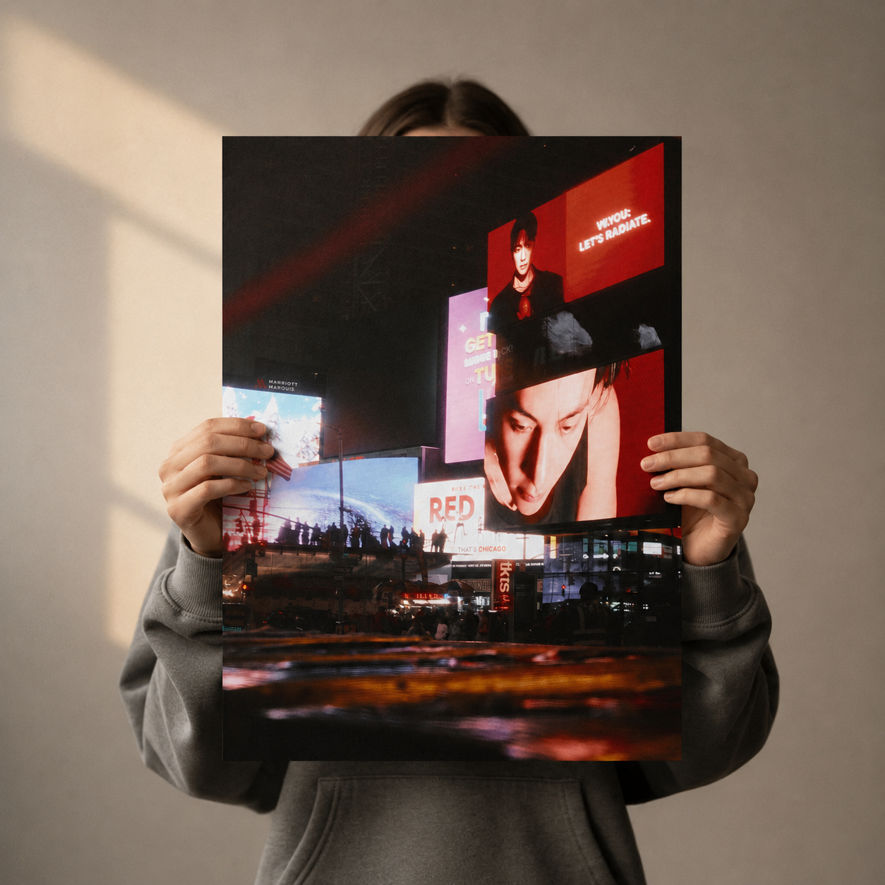 Museum-Quality Matte Poster - Times Square
