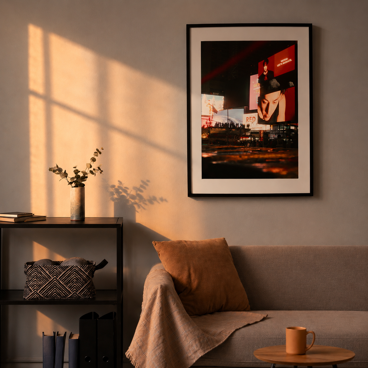 Museum-Quality Matte Poster - Times Square