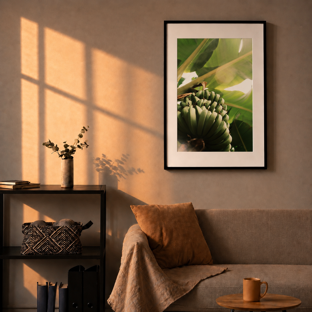 Museum-Quality Matte Poster - Banana Three
