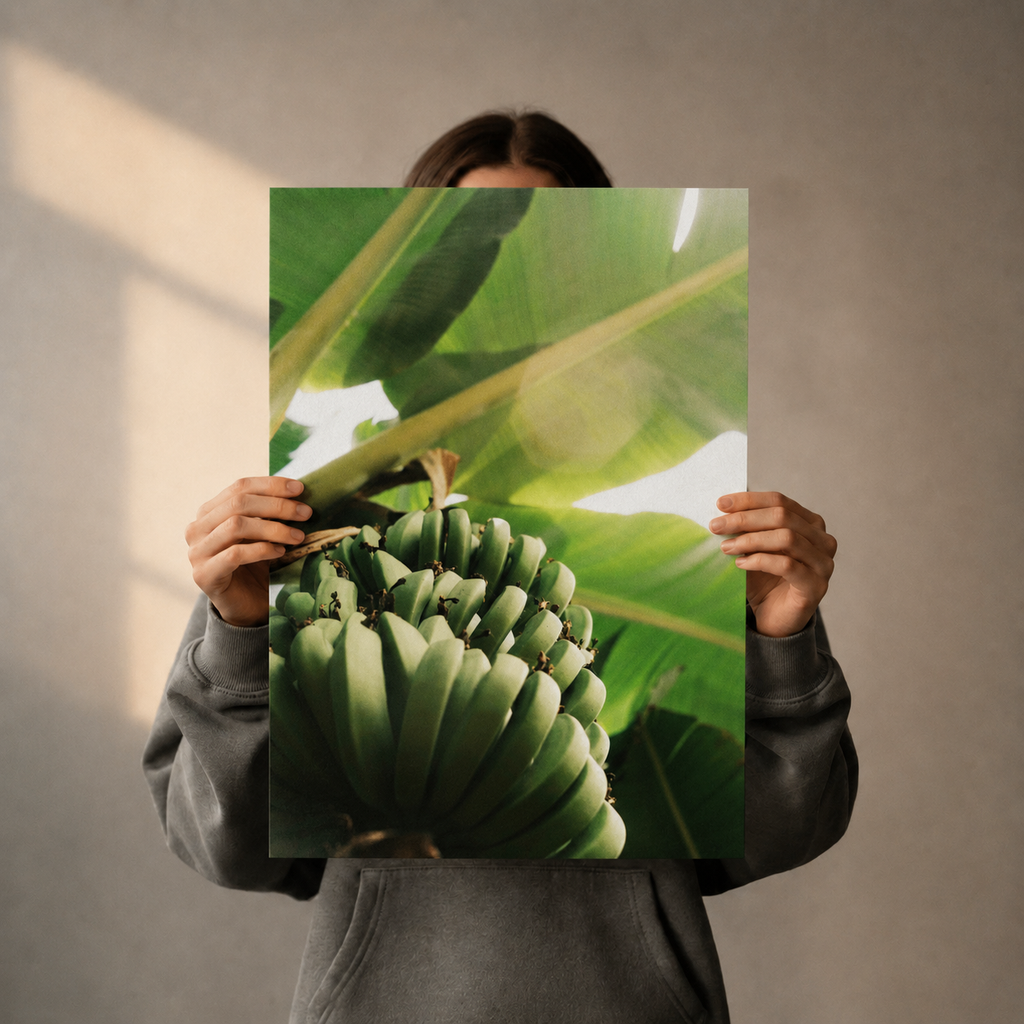 Museum-Quality Matte Poster - Banana Three