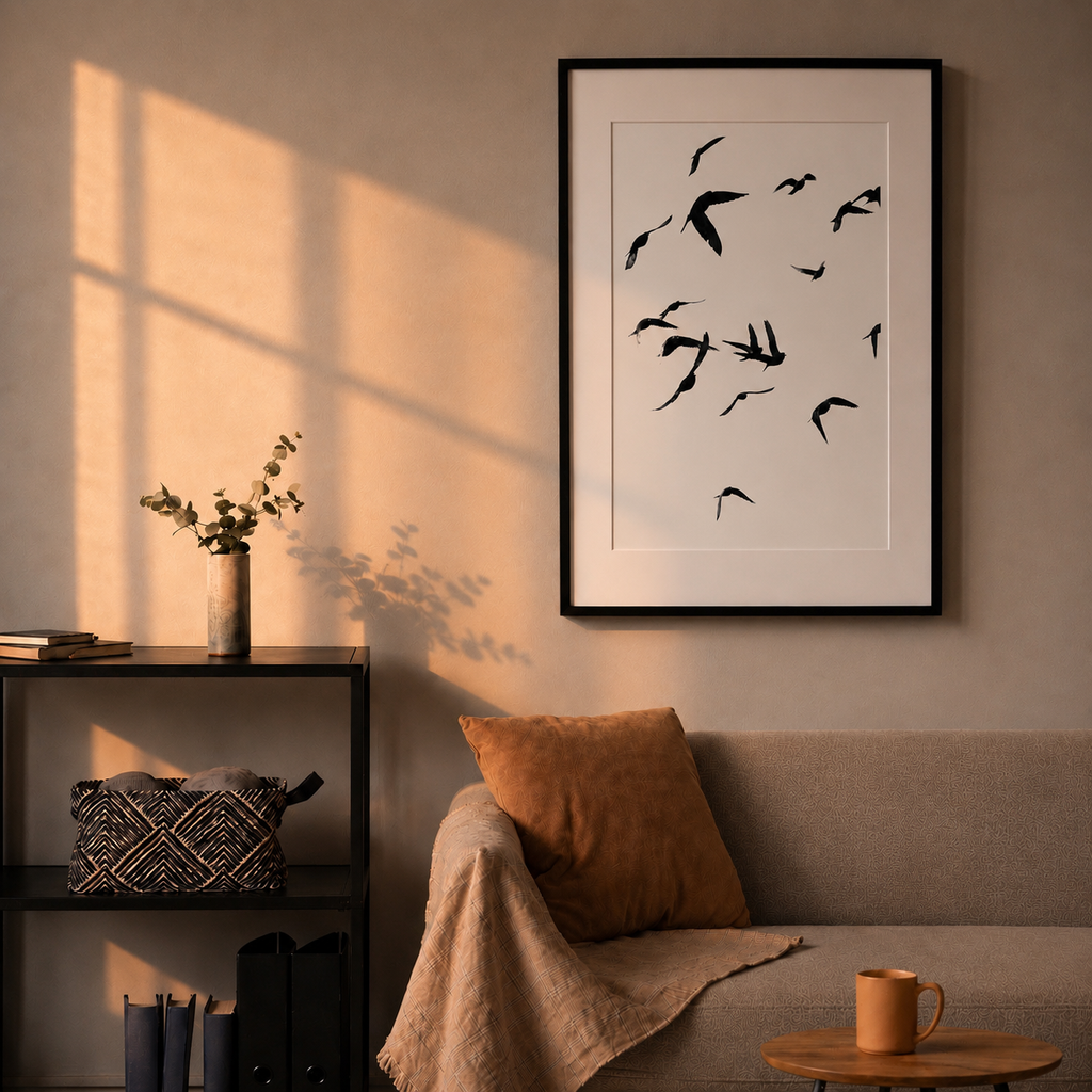 Museum-Quality Matte Poster - Birds