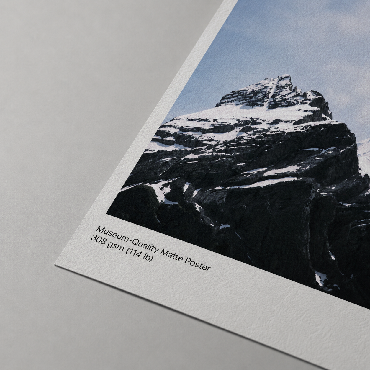 Museum-Quality Matte Poster - Peak
